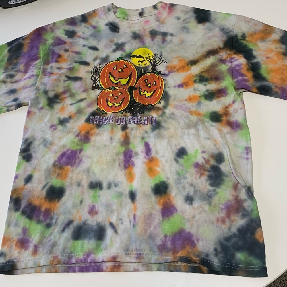 Tie Dye Halloween Shirt